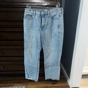 Old Navy Light Blue Straight Leg Jeans